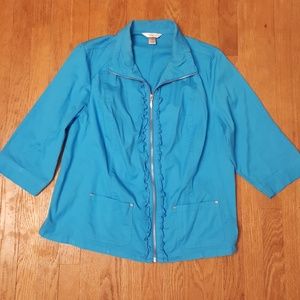 CJ Banks 3/4 sleeve jacket